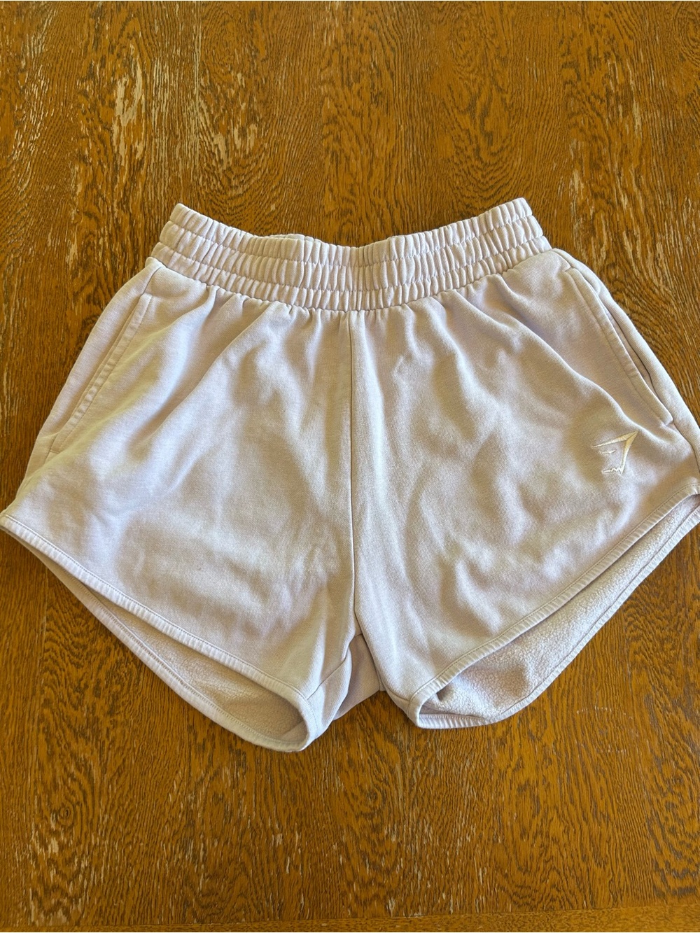 Gymshark Women's Light Lavender Athletic Shorts